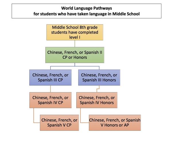 Pathways from middle school 